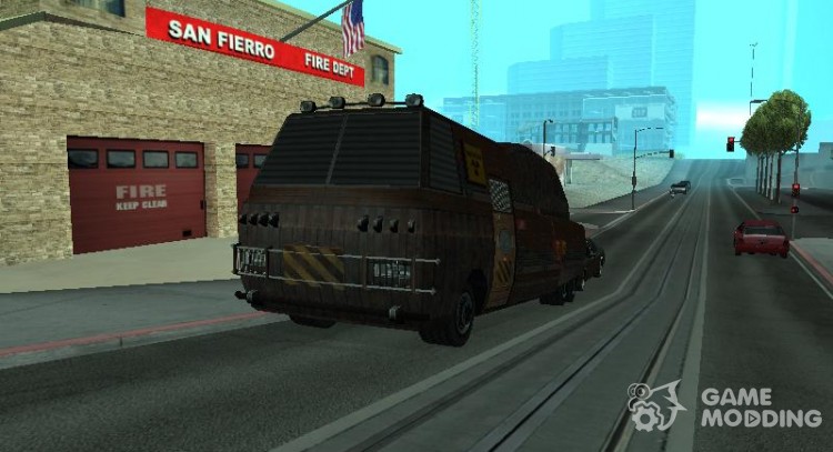 Автобус будущего для GTA San Andreas