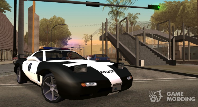 ZR-350 SFPD Police Pursuit car для GTA San Andreas