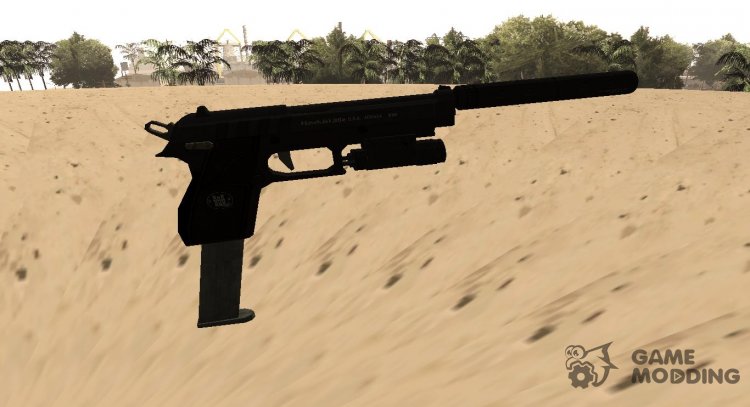 GTA V Hawk & Little Black Tint (silenced v2) для GTA San Andreas