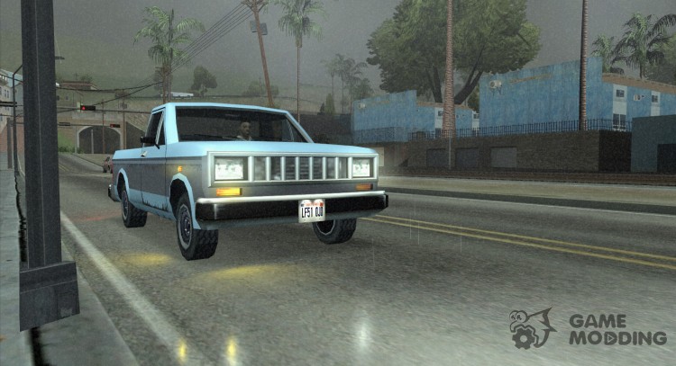 Realistic thunderstorm v1.0 for GTA San Andreas
