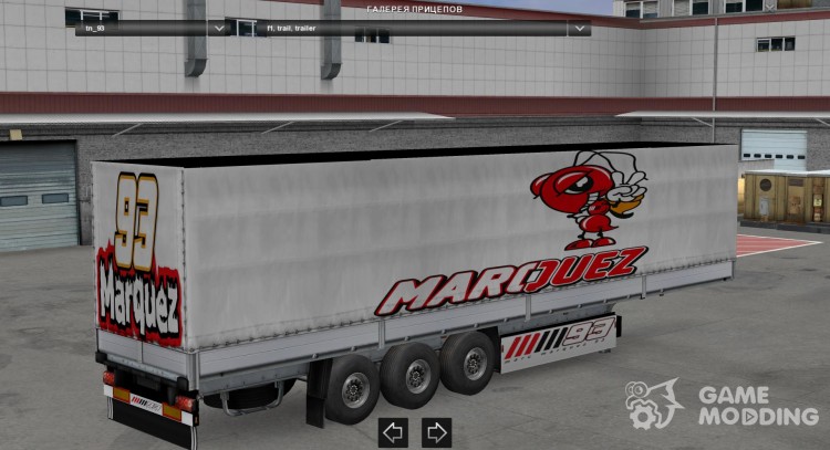 93 marquez for Euro Truck Simulator 2