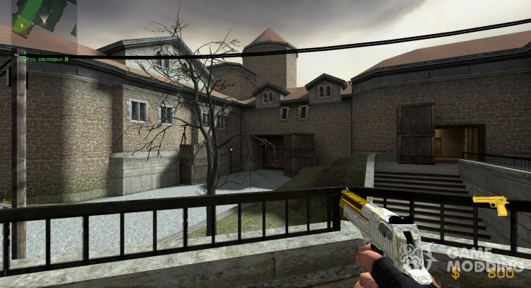 gold and chrome deagle for Counter-Strike Source