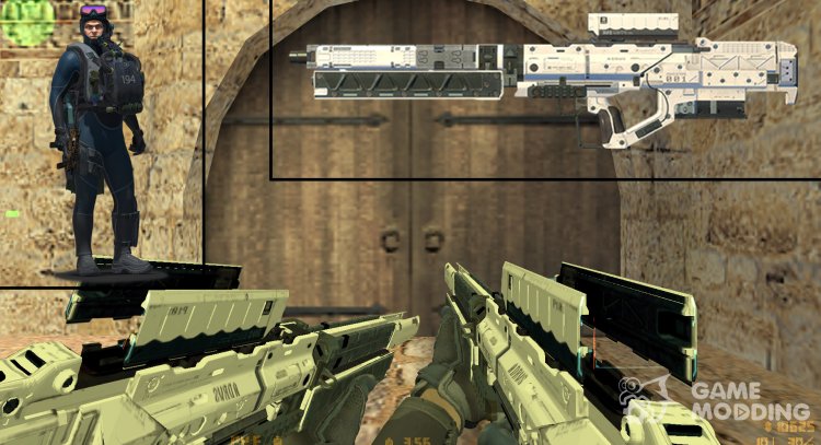 COD:O Freedom SR Diver Collection for Counter Strike 1.6