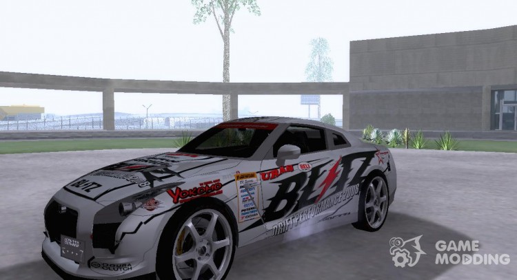 Nissan GTR 35 Blitz для GTA San Andreas
