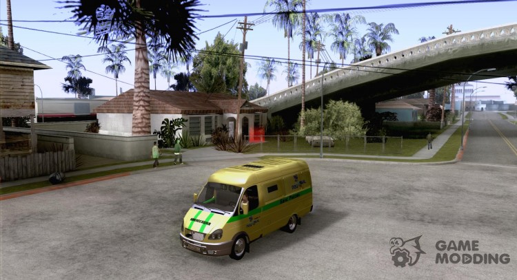 ГАЗель инкассаторская для GTA San Andreas