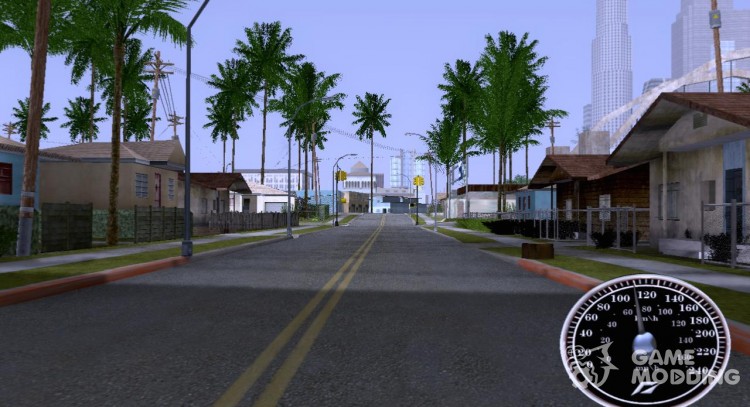 Спидометр v1.2 для GTA San Andreas