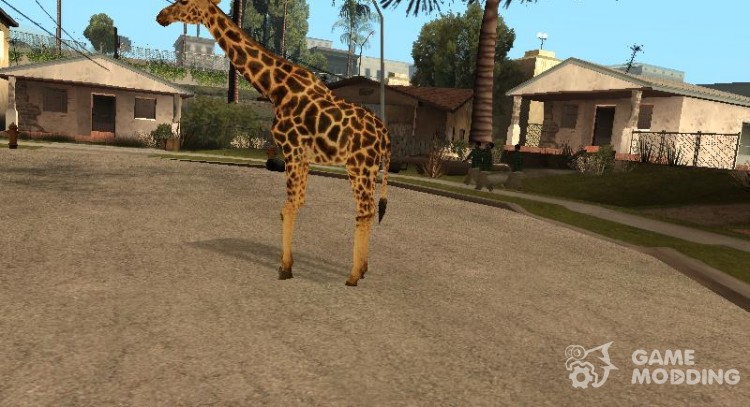 Giraffe for GTA San Andreas