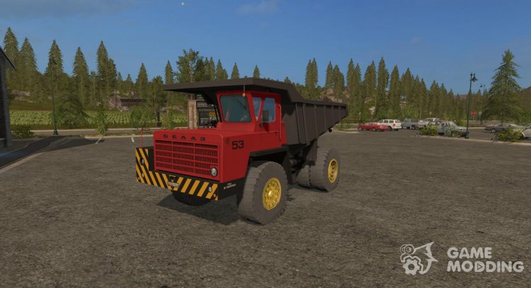 Mod BelAZ-540 version 1.3 for Farming Simulator 2017