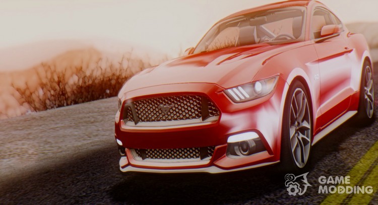 El Ford Mustang GT 2015 5.0 para GTA San Andreas