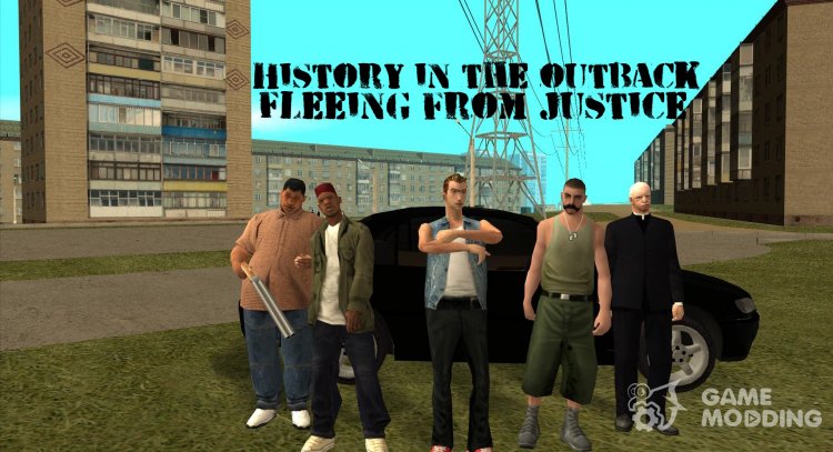 History in the outback: Fleeing from justice for GTA San Andreas