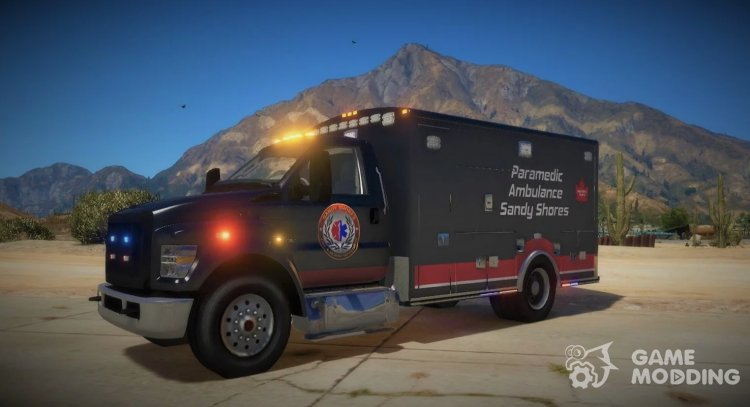 Ford F750 Ambulance para GTA 5