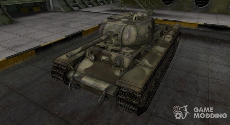 Пустынный скин для КВ-1С для World Of Tanks