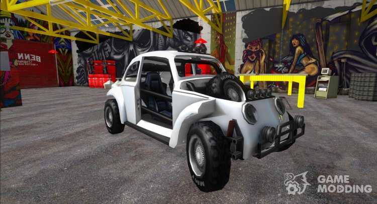 Volkswagen Fusca/Beetle Baja SA Style V2 для GTA San Andreas
