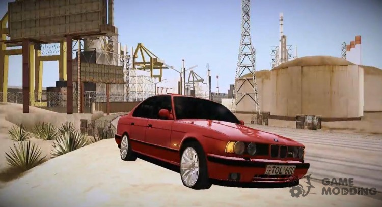 El BMW M5 E34 para GTA San Andreas
