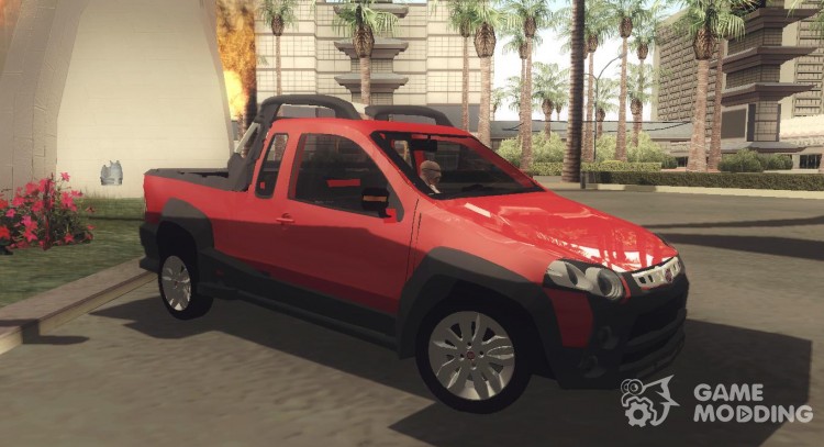 Fiat Strada Locker 2013 для GTA San Andreas