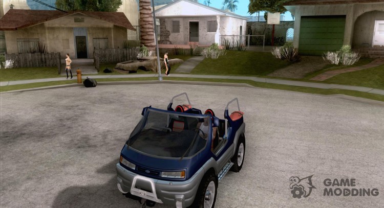 Ford 4 x 4 concepto intruso + caravana para GTA San Andreas