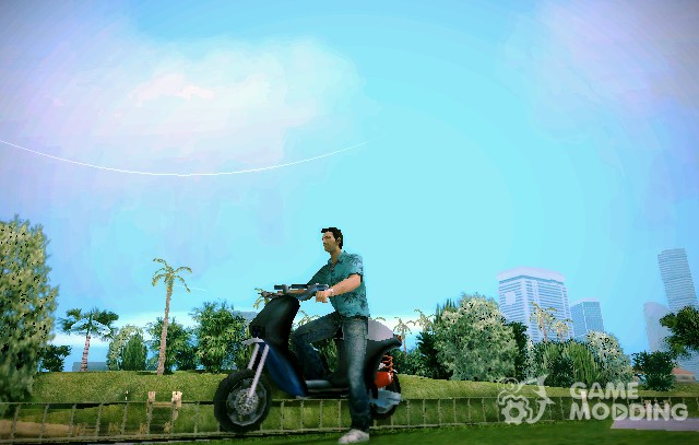 El nuevo scooter para GTA Vice City