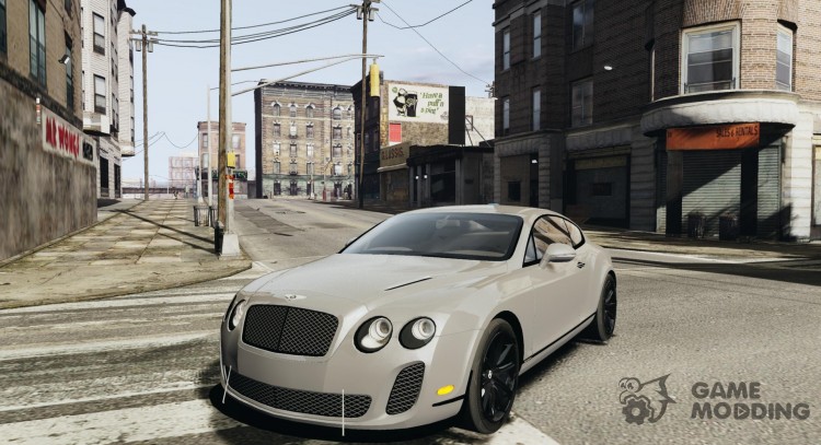 Bentley Continental SuperSports v2.5 (С тонировкой) для GTA 4