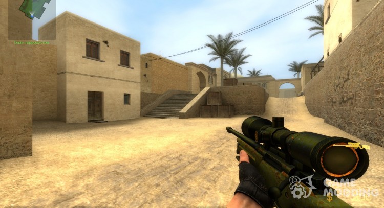 rusty AWP for Counter-Strike Source