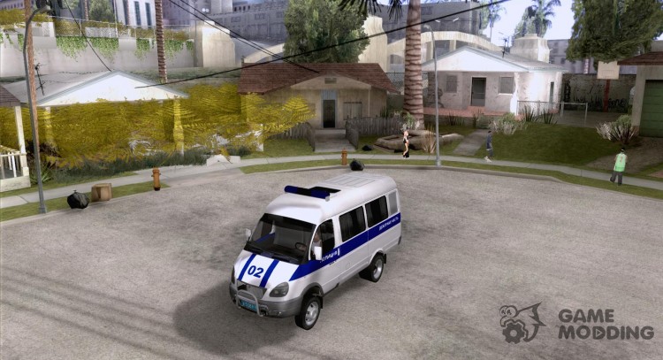 ГАЗель 2705 Полиция для GTA San Andreas