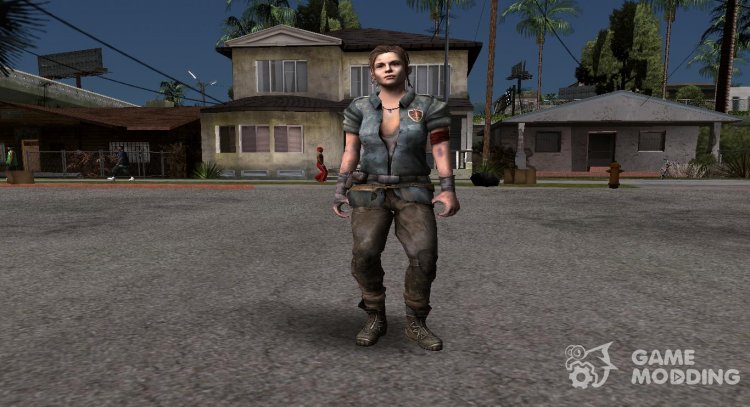Angie Salter from Terminator The Salvation для GTA San Andreas