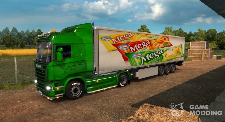 Ice Cream mod v.2.0 for Euro Truck Simulator 2