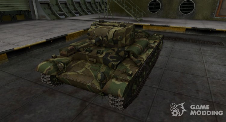 Skin for SOVIET tank Valentine II for World Of Tanks