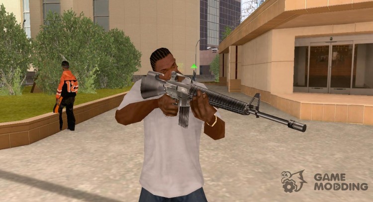 The m-16 assault rifle for GTA San Andreas
