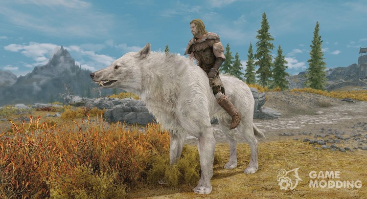 Feralis - горный волк для TES V: Skyrim