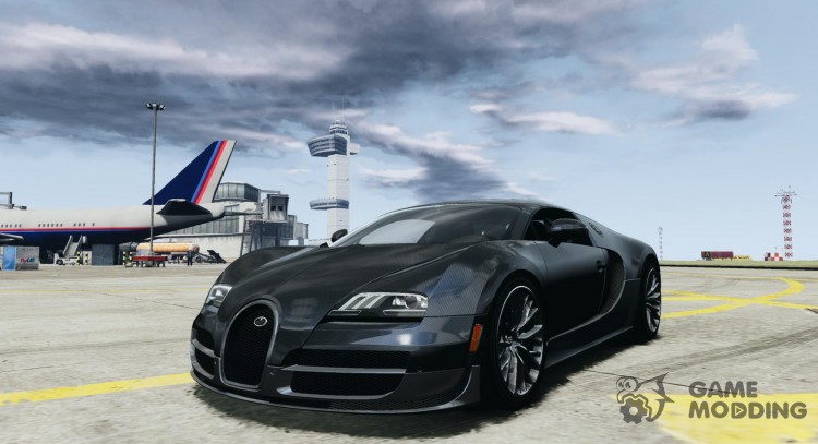 Bugatti Veyron 16.4 Super Sport 2011 v1.0 для GTA 4