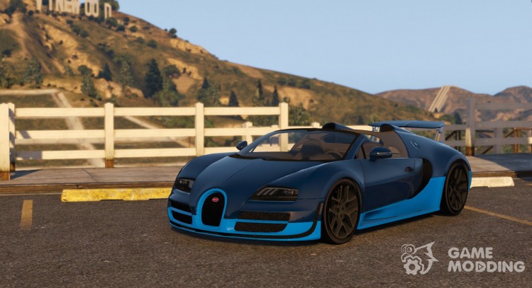 Bugatti Veyron Grand sport Vitesse для GTA 5