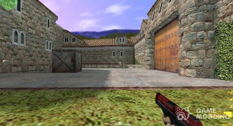 P228 Red Future for Counter Strike 1.6