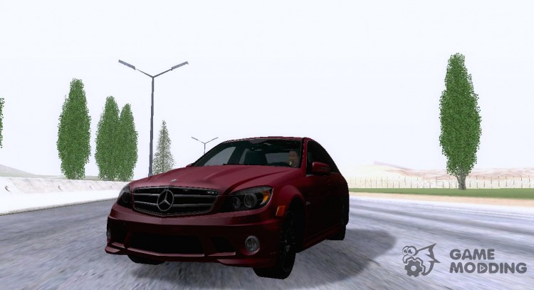 El Mercedes-Benz C63 para GTA San Andreas