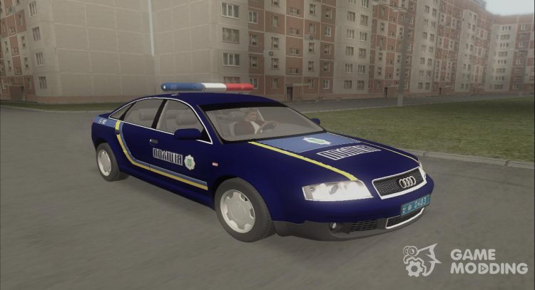Audi RS 6 Policía de Ucrania para GTA San Andreas
