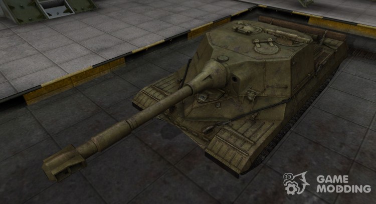 La piel para el Objeto de 268 en расскраске 4БО para World Of Tanks