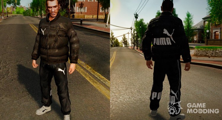 Puma Clothes для GTA 4