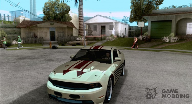 Ford Mustang Jade de NFS WM para GTA San Andreas