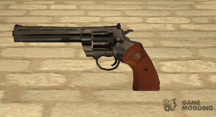 Colt Python The Walking Dead for GTA San Andreas