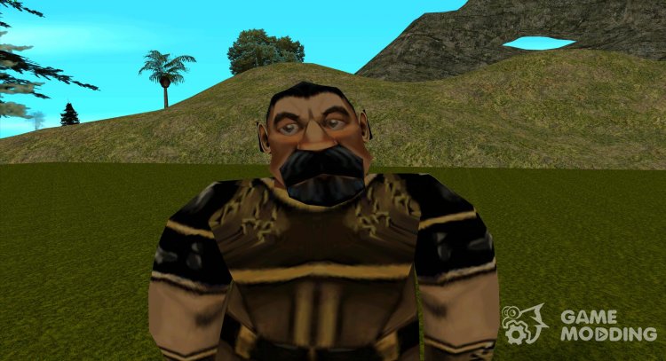 Trabajador de Warcraft III V. 1 para GTA San Andreas