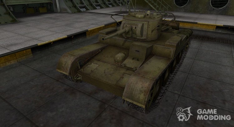 La piel para el T-46 en расскраске 4БО para World Of Tanks