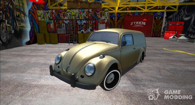 Volkswagen Beetle Van para GTA San Andreas