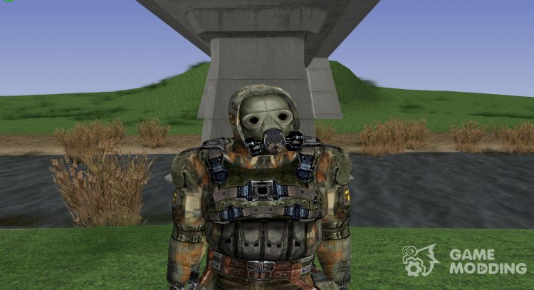 A member of the group the Diggers from S. T. A. L. K. E. R V. 2 for GTA San Andreas