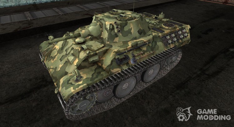 la piel para el leopardo VK1602 núm. 53 para World Of Tanks
