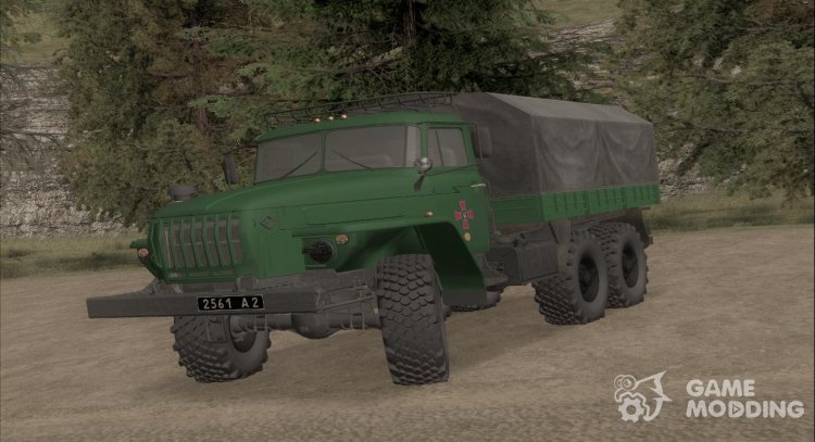 Ural - 4320 APU for GTA San Andreas