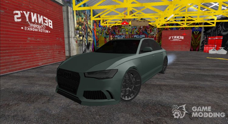 Audi A6 (C7) Sedan RS-SA Style body kit for GTA San Andreas