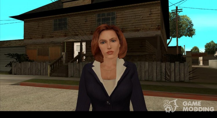 Dana Scully (The X-Files) для GTA San Andreas