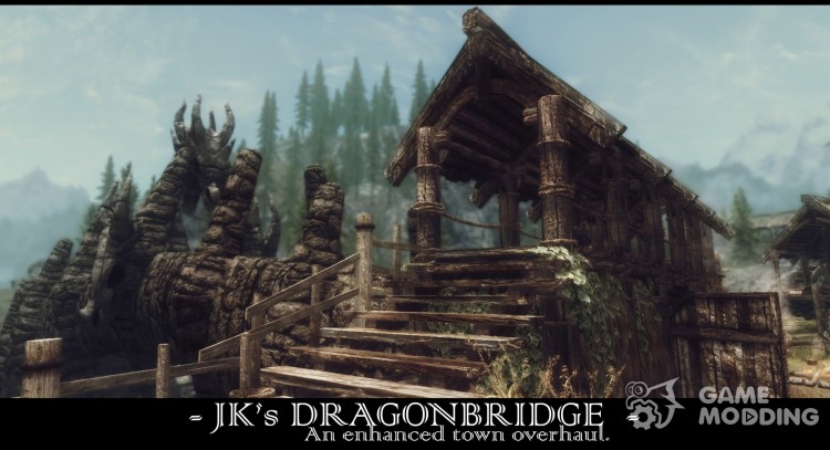 JK's Dagonbridge - Dragon bridge from JK 1.1 for TES V: Skyrim
