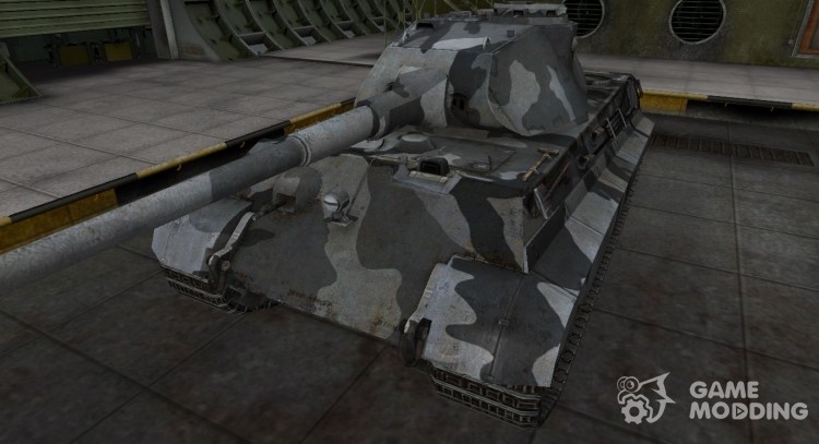 La piel para el tanque alemán Panzer VIB Tiger II para World Of Tanks