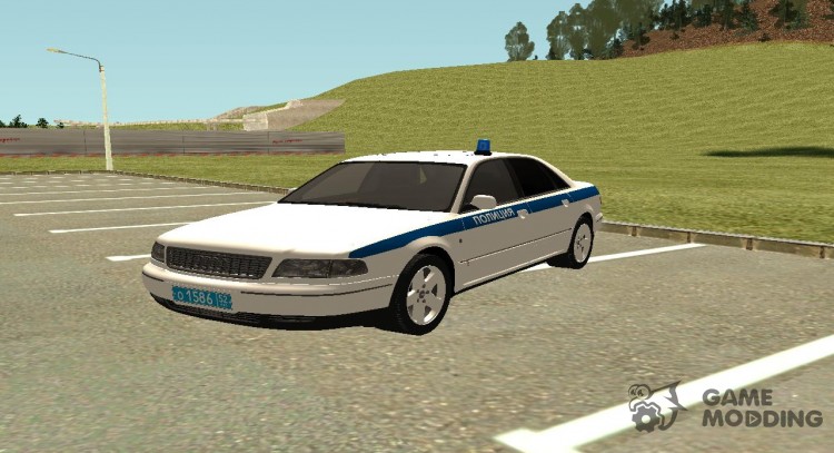 Audi A8 Utilidad de la máquina de la Policía del ministerio del interior para GTA San Andreas