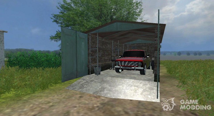 Garage v2.1 for Farming Simulator 2013